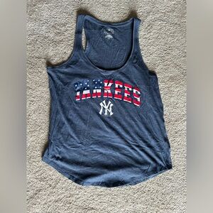 Women’s Navy Yankees Tank Top